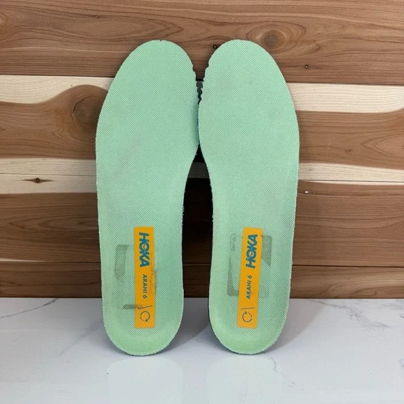 Hoka One One Arahi 6 Men's Running Shoes Walking Gym Size 9.5D Ocean Mist Lime - Picture 12 of 13